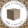 Design Cube Box (M) – Brown Kraft 150 x 150 x 150mm