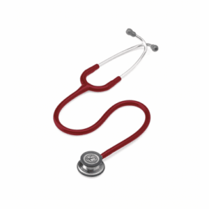 3M Littmann Classic Iii Stethoscope: Stainless Steel- Burgundy