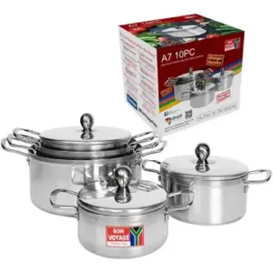 Bon Voyage 10 PC Pots