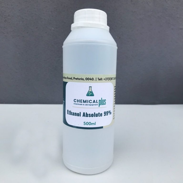Ethanol Absolute Alcohol, Denatured, 99,9%, CP, 500ml