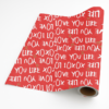 I LOVE YOU – Giftwrap (5m x 50cm)