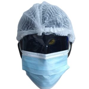 Mop Caps 21″ Double Stitch White