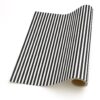 Thin Stripe – Black & White (50m x 50cm Roll)