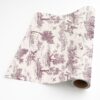 Countryside Toile in Burgundy – Giftwrap (50m x 50cm)