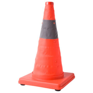 Road Cone with Light, Collapsible