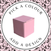 Design Cube Box (S) – Pink Kraft 110 x 110 x 110mm