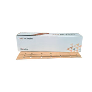 17610 Sunmight 14 Hole Velcro File Gold Sheet 70Mm X 420Mm (180) - 100P/P
