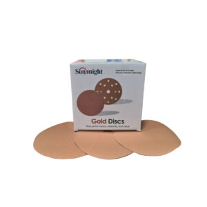 02205 Sunmight Velcro Gold Disc 125Mm No Hole (60) 50P/P
