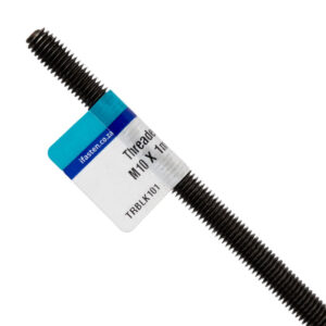 Ifasten Threaded Rod M8 Black 8Mm X 1000Mm