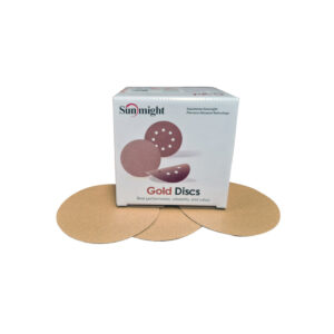 02210 Sunmight Velcro Gold Disc 125Mm No Hole (180) - 100Pc