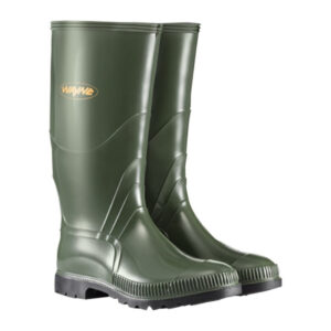 Wayne Gumboots Mens Olive/Black F1090 Size 11