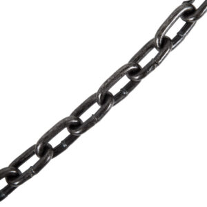 Chain Short Link Black Oxide Steel 6.0Mm / Meter